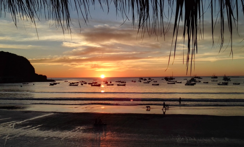 Sonnenuntergang in San Juan del Sur